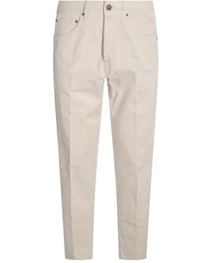 Lardini Button Fly Jeans - Natural