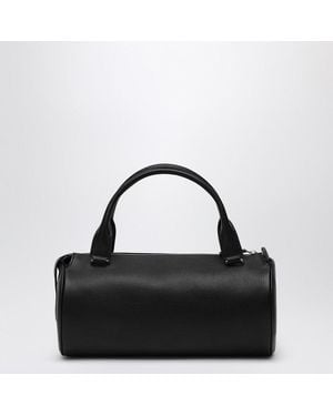 The Row Leather Edith Bag - Black