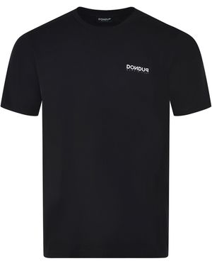 Dondup T Shirt Made Of Cotton - Black
