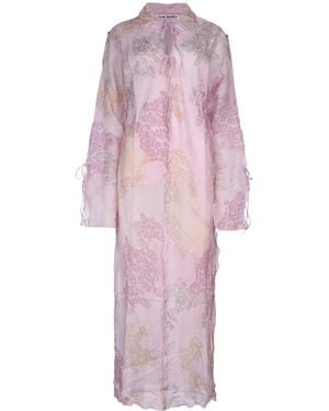 Acne Studios Fn-Wn-Dres001246 - Pink