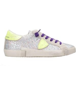 Philippe Model Sneakers Silber - Mettallic