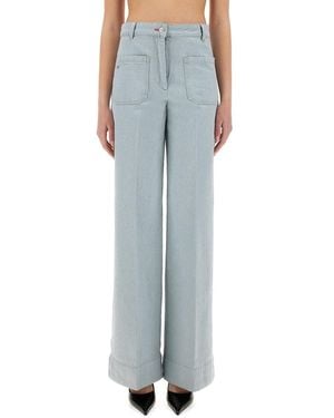 Victoria Beckham Alina" Jeans - Blue