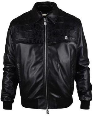 Billionaire Leather Jacket - Black