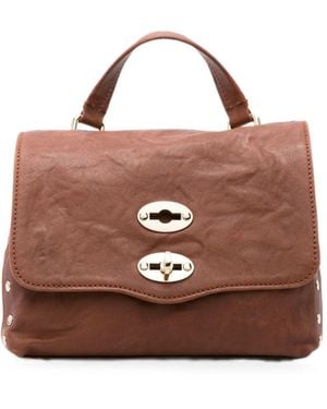 Zanellato Postina Top Handle Bag - Brown