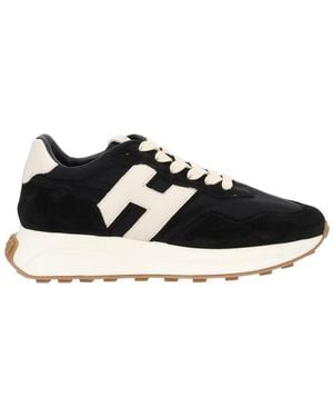 Hogan Colour Block Trainers - Black