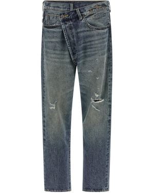 R13 'Crossover' Jeans - Blue