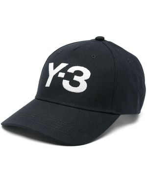 Y-3 Logo Embroidery Baseball Cap Accessories - Blue