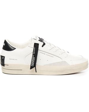 Crime London Sk8 Deluxe Weiße Sneakers