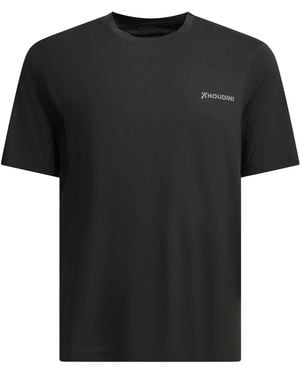 Houdini Sportswear "Pace Air Message" Crewneck T Shirt - Black