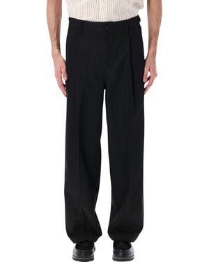 Obey Dean Pleated Trousers - Black