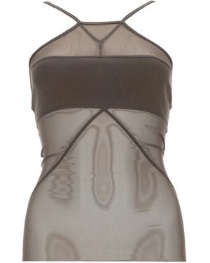 Rick Owens Wide Pants - Brown
