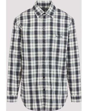 Balenciaga Regular Fit Shirt - Blue