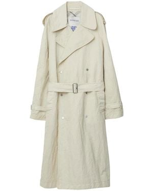 Burberry Long Trench - Wit
