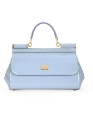 Dolce & Gabbana Borsa a tracolla Elongated Sicily - Blu