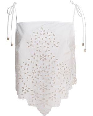 Self-Portrait Tops - White