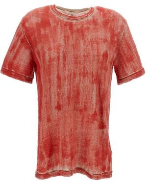 Comme des Garçons Linen T-Shirt - Red