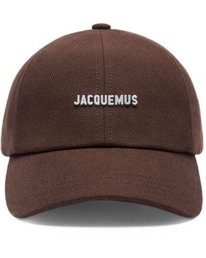 Jacquemus La Casquette Gadjo Cap - Marron
