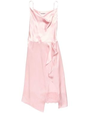 Acne Studios Satin Mini Dress - Pink