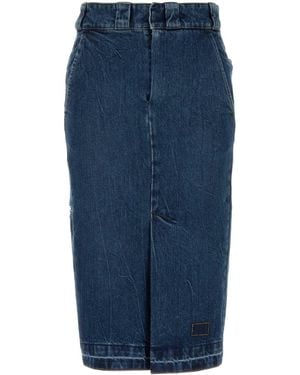 Maison Margiela Denim Skirt - Blue