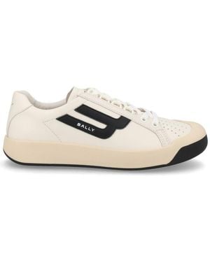 Bally Logo Sneakers - White