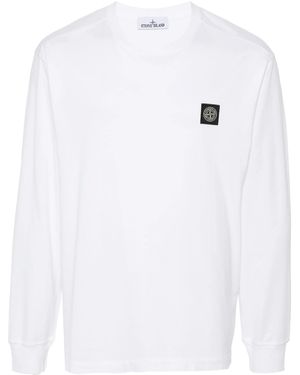 Stone Island Ik Weet Niet Wat Ik Moet Doen. - Wit