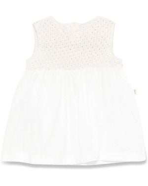 Teddy & Minou Dress - White