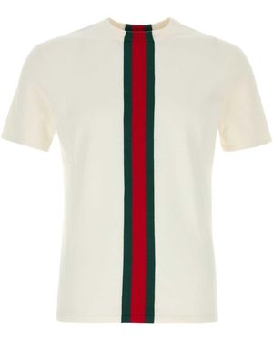 Gucci Knit T-Shirt - White