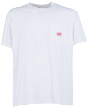 Deus Ex Machina Parts & Service Pocket Tee - White