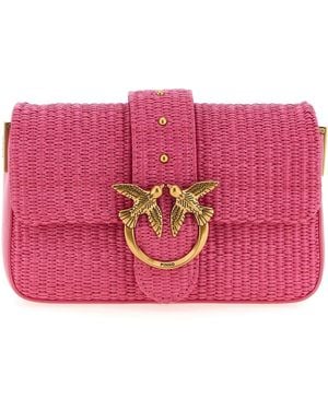 Pinko 'Mini Love Bag Slouchy' Umhängetasche - Pink