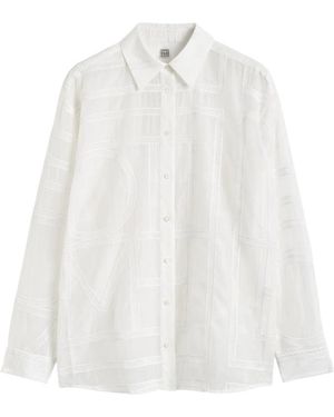 TOTEME Classic Black Crochet - Schwarz