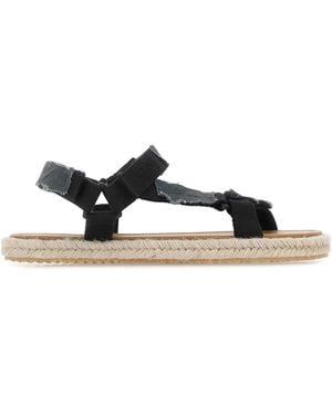 【送料&関税込】Maison Margiela Trekking Sandals Maison Margiela Patchwork Hiking Sandals | White | FARFETCH