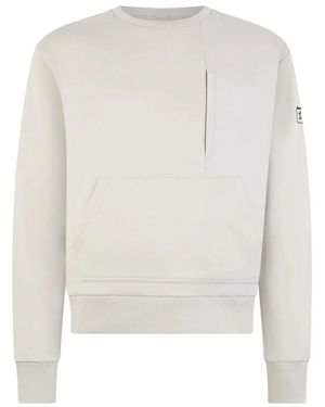 Herno Design-sweatshirt Met Panelen - Wit