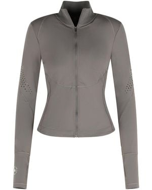adidas By Stella McCartney Adidas par Stella McCartney 'TPR' Gray Polyamide Blend Sweatshirt - Gris