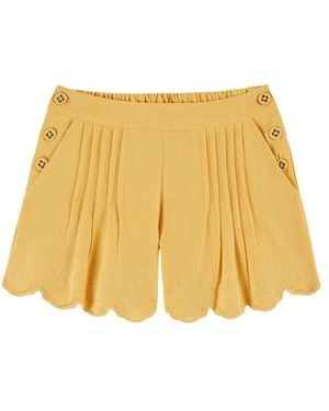 Emile Et Ida Short Brode - Yellow