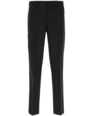 Prada Wool Blend Pant - Black