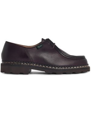 Paraboot 'Michael' Smooth Coffee Lear Loafers - Braun