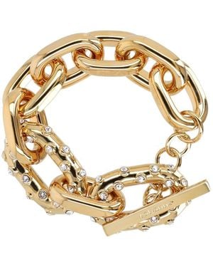 Rabanne Xl Link Bracelet - Metallic