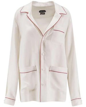 Tom Ford Silk Shirt - White