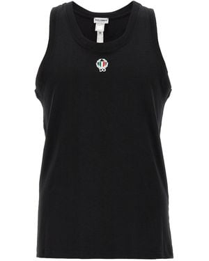 Dolce & Gabbana 'Sport Crest' Tank Top - Schwarz