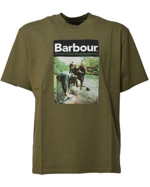 Barbour T-Shirts und Polos - Grün