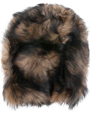 Dolce & Gabbana Fur Hat - Black