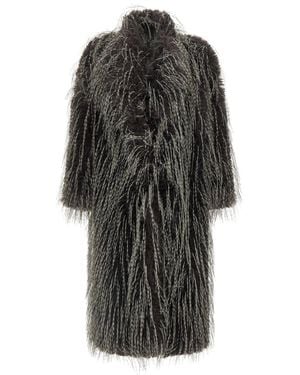 BB COUTURE Eco Fur Long Hair - Gris