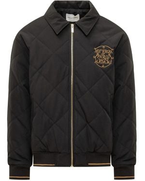 Drole de Monsieur La Veste Slogan Tresses - Black