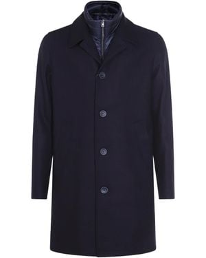 Herno Mäntel blau