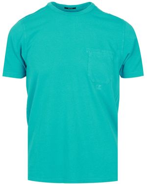 C.P. Company T Shirts And Polos - Blue