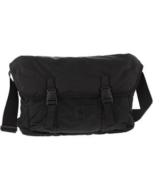 Carhartt Padded Nylon Twill Messenger Bag - Black
