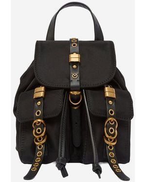 Pinko Nylon Backpack - Black