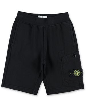 Stone Island Pantalón corto Negro