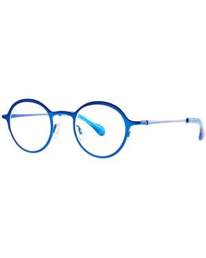 Theo Eyewear Théo Eyewear - Gallium - 601 Electric Blue Rx - Noir