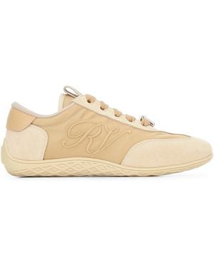 Roger Vivier Viv Low Sneakers - Natural